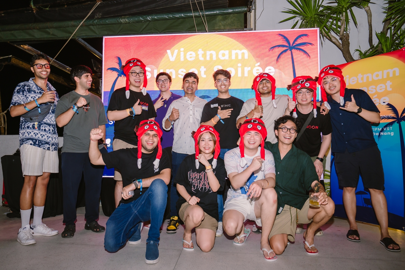 Vietnam Sunset Soirée Party -  visual